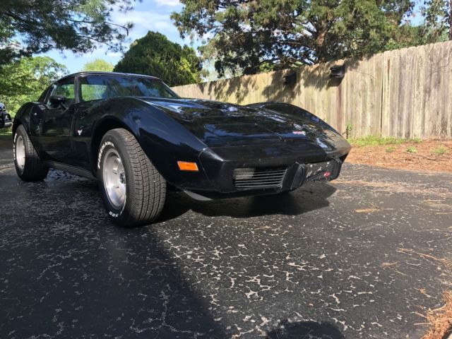 1977 Chevrolet Corvette Black
