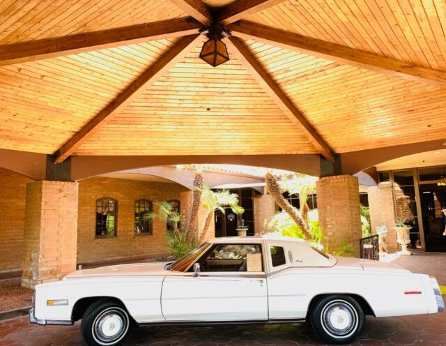 1978 Cadillac Eldorado BIARRITZ THREE WAY WHITE 31K ORIGINAL MILES