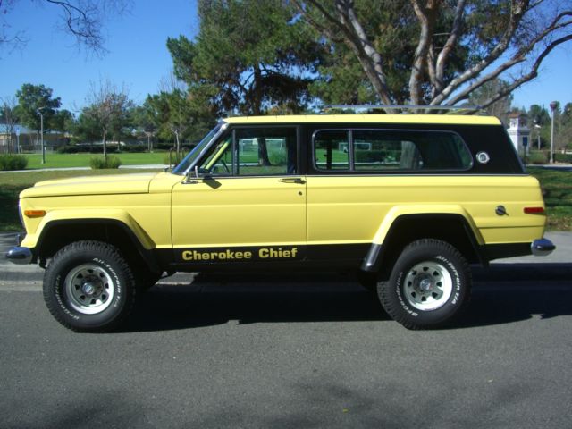 1978 Jeep Cherokee Chief "S"