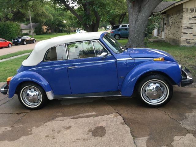 1978 Volkswagen Beetle - Classic Barrier Blue/ Original interior beige