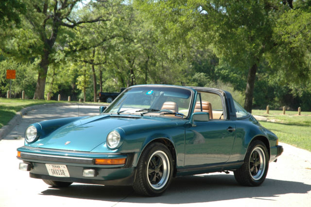 1979 Porsche 911 1979 911SC targa PETROL blue,  NO RESERVE