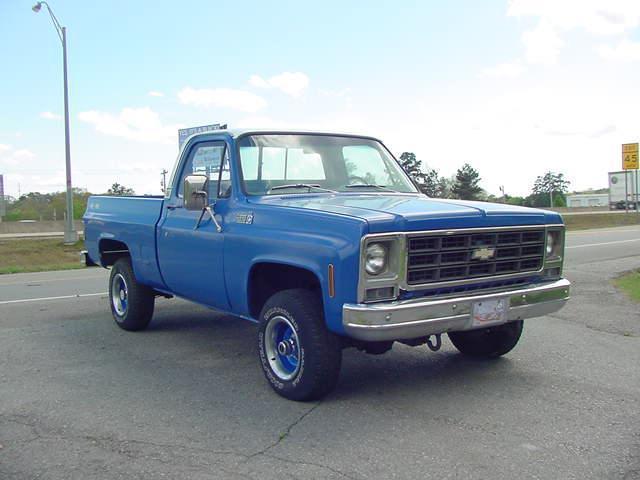1979 Chevrolet C/K Pickup 1500 BLUE/WHITE