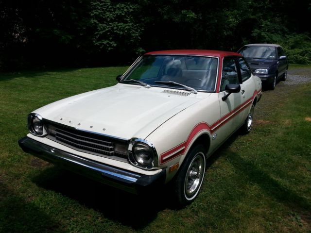 1979 Dodge Colt red and white special edition