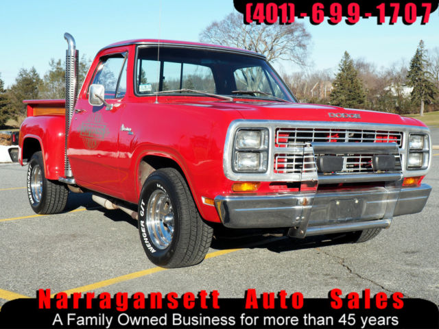 1979 Dodge Other Pickups Little Red Express 93,000 Original Miles
