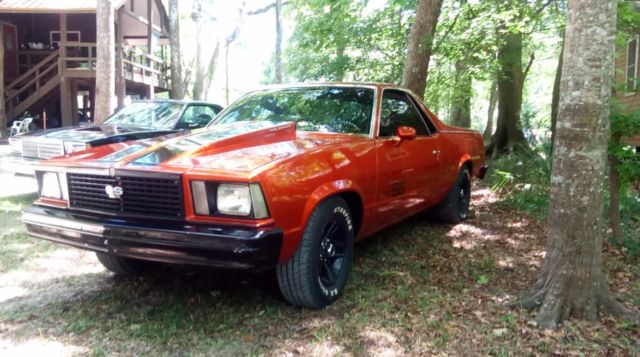 1979 Chevrolet El Camino Atomic Orange Pearl/Black