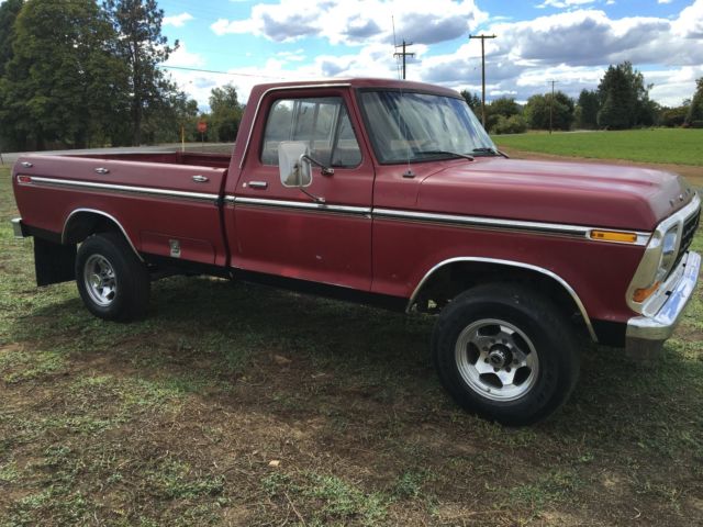 1979 Ford F250 4x4 Ranger 400 Toolbox in BED! 4-speed! for sale: photos, technical ...