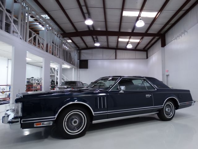 19790000 Lincoln Continental Mark V ONLY 18,840 MILES! 1 OF ONLY 3,900 BUILT!