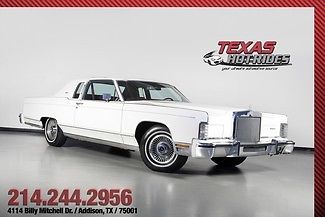 1979 Lincoln Continental Town Coupe 14k Miles 1-Owner Survivor!
