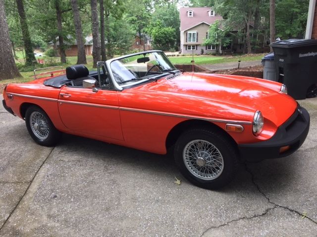 1979 MG MGB Overdrive & Wire wheels