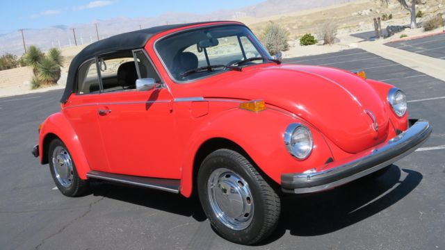 1979 Volkswagen Beetle-New CONVERTIBLE! 1600! WEST COAST CAR!