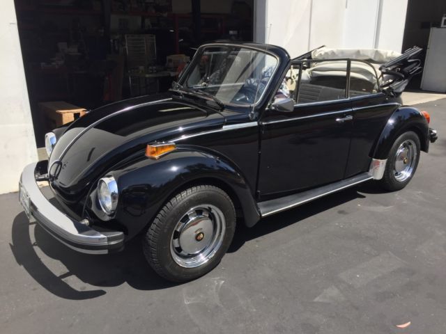 1979 Volkswagen Beetle - Classic Black