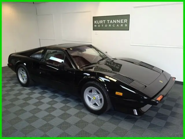 1980 Ferrari 308 Gts Black With Red Trim 5 Speed 42 493 Miles Two Owners For Sale Photos Technical Specifications Description