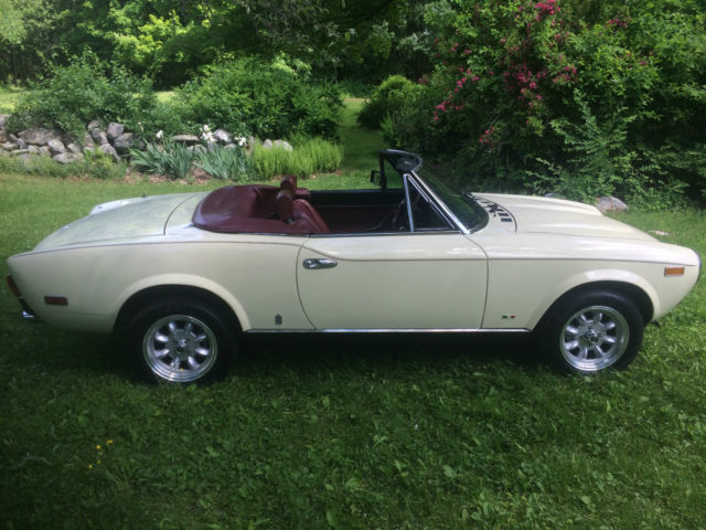 1980 Fiat Other ROADSTER, CONVERTIBLE,