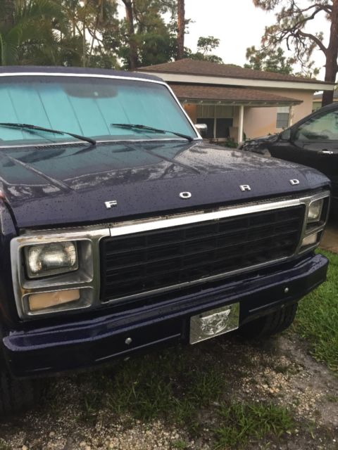 1980 Ford Bronco Blue