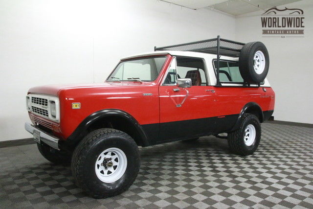 1980 International Harvester Scout RARE FACTORY TURBO DIESEL. $25K+ INVESTED!