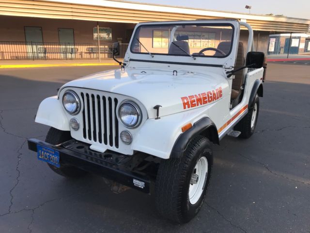 1980 Jeep CJ RENEGADE