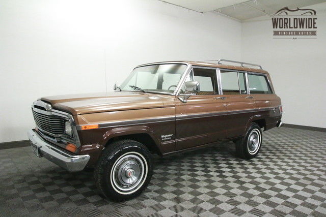 1980 Jeep Wagoneer CLEAN! THROTTLE BODY FUEL INJECTION. AC!