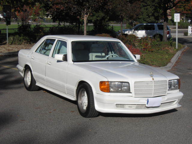 1980 Mercedes-Benz 300-Series AMG grey market import performance package