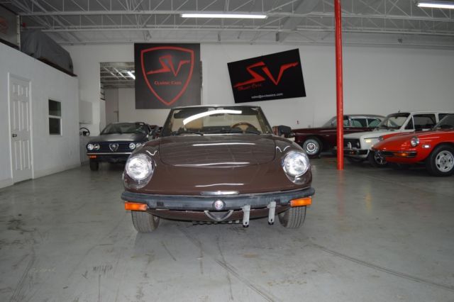 1981 Alfa Romeo Spider Great shape in and out!