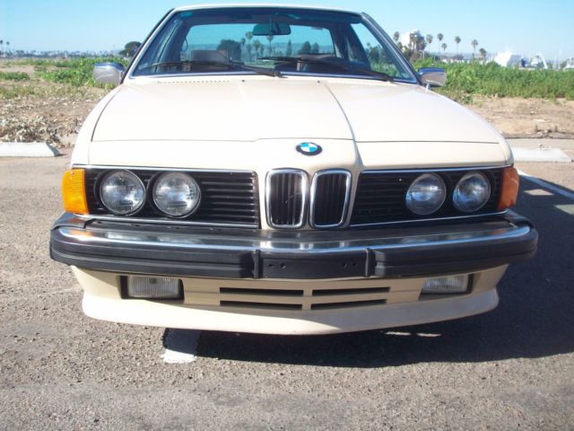 1981 BMW 6-Series Base Coupe 2-Door
