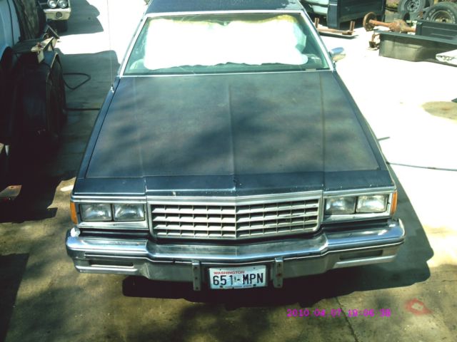 1981 Chevrolet Caprice Full chrome trim