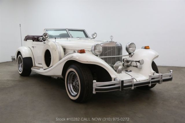 1981 Other Makes Phaeton Series IV Convertible with 2 tops