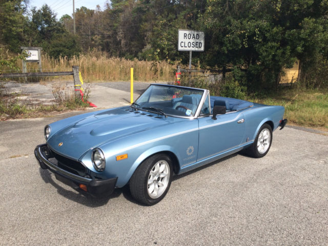1981 Fiat Other Spider Turbo
