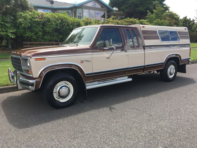 1981 Ford F-250 XLT camper special