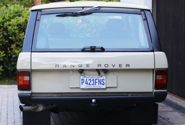 1981 Land Rover Range Rover CLASSIC