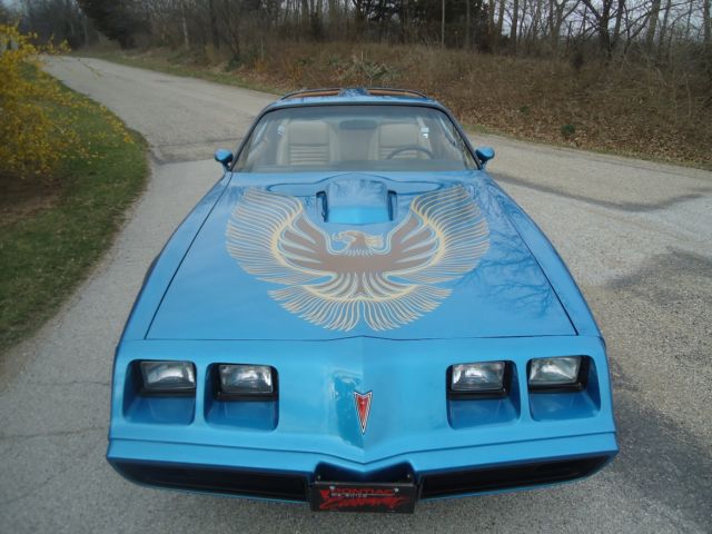 1981 Pontiac Trans Am BLUE