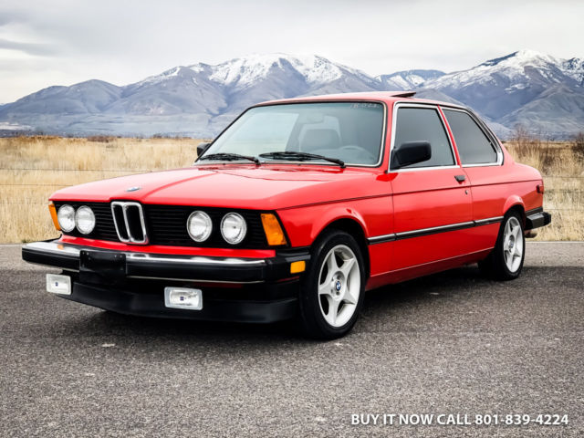 1982 BMW 3-Series BMW 320i RARE "S Package" Coupe