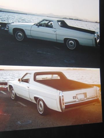 1982 Cadillac DeVille concept pick up