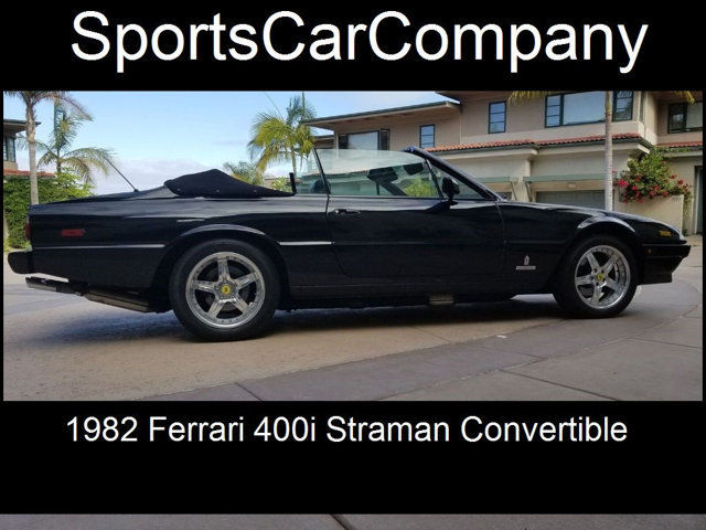1982 Ferrari 400i Straman Convertible 400i Straman Convertible