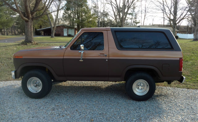 1982 Ford Bronco Custom