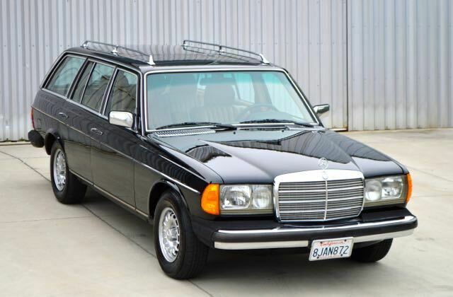 1982 Mercedes-Benz 300-Series 300TD wagon turbo diesel 3rd seat leather