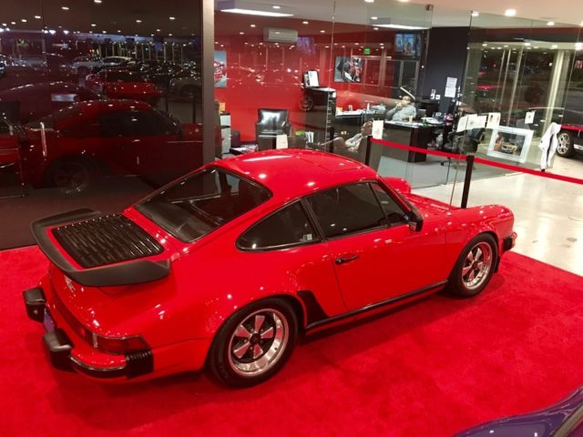 1982 Porsche 911 SC Coupe Original Whale Tail With Sunroof