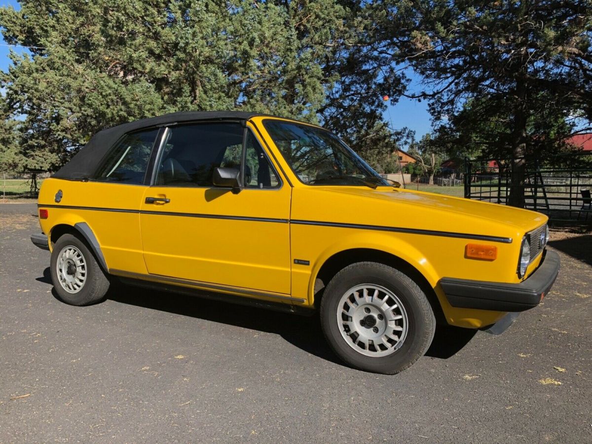 1982 Volkswagen Cabriolet
