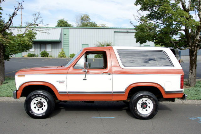1983 Ford Bronco 4x4 Xlt 2 Door Suv With Only 58000 Original Miles