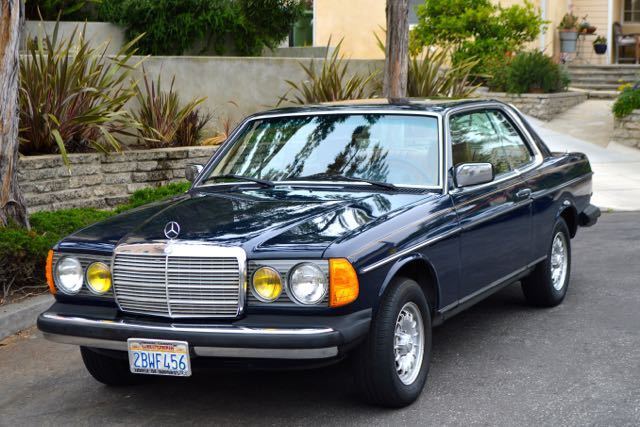 1983 Mercedes-Benz 300-Series gorgeous 300CD turbo diesel coupe low miles