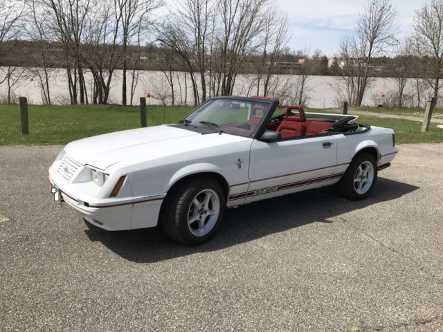 1984 Ford Mustang GT-350 20th Anniversary Convertible 2-Door