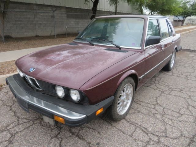 1984 BMW 5-Series 533i