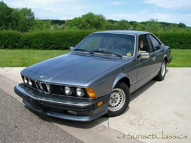 1984 BMW 6-Series 635csi