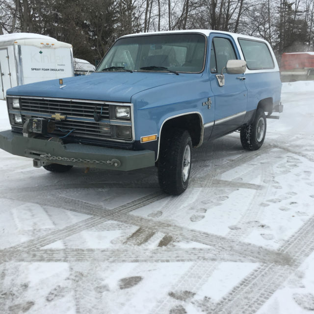 1984 Chevrolet Blazer k10