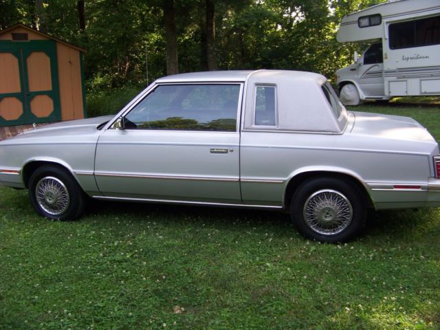 1984 Chrysler LeBaron Deluxe with Landau roof