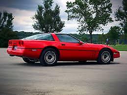 1984 Chevrolet Corvette Red leather