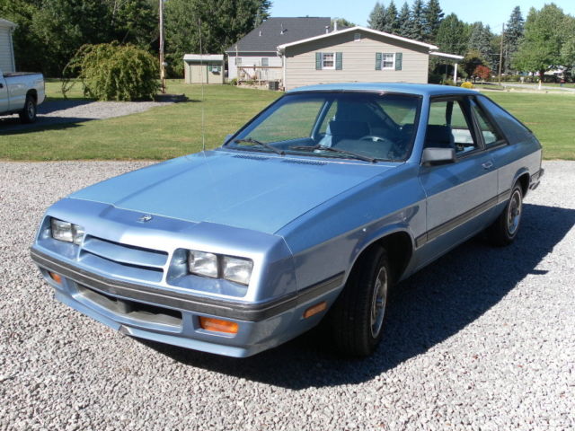 1984 Dodge Charger 2.2