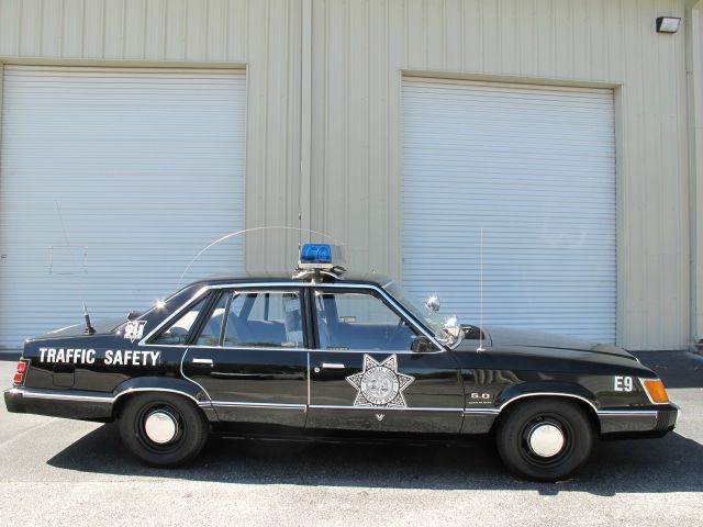 1984 Ford Mustang LTD POLICE INTERCEPTOR