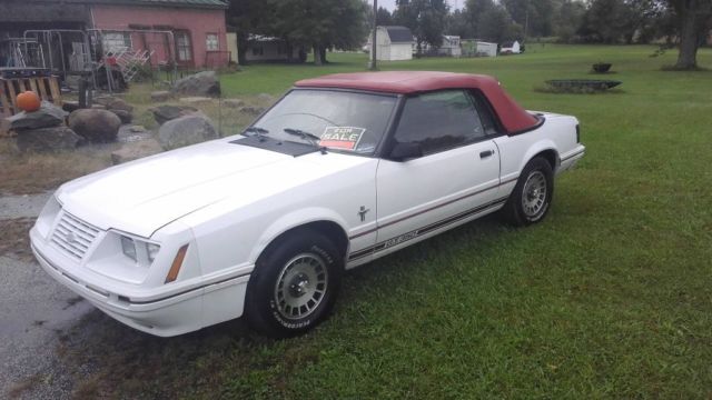 1984 Ford Mustang Conv. red