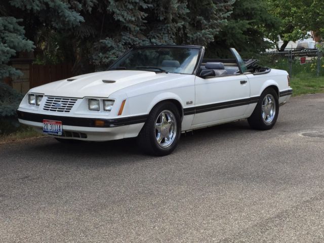 1984 Ford Mustang LX  CONVERTIBLE