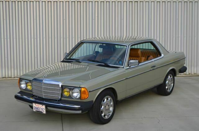 1984 Mercedes-Benz 300-Series 300CD W123 turbo diesel coupe